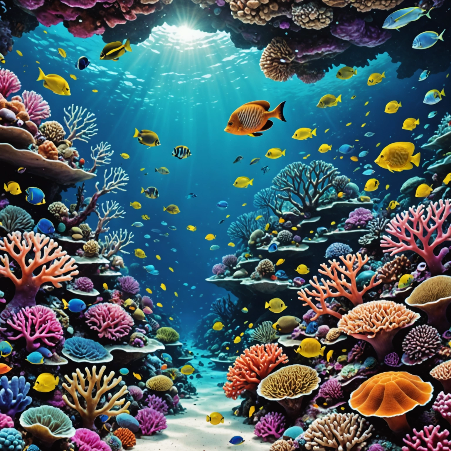 Риф: Погружение в Завораживающий Подводный Мир