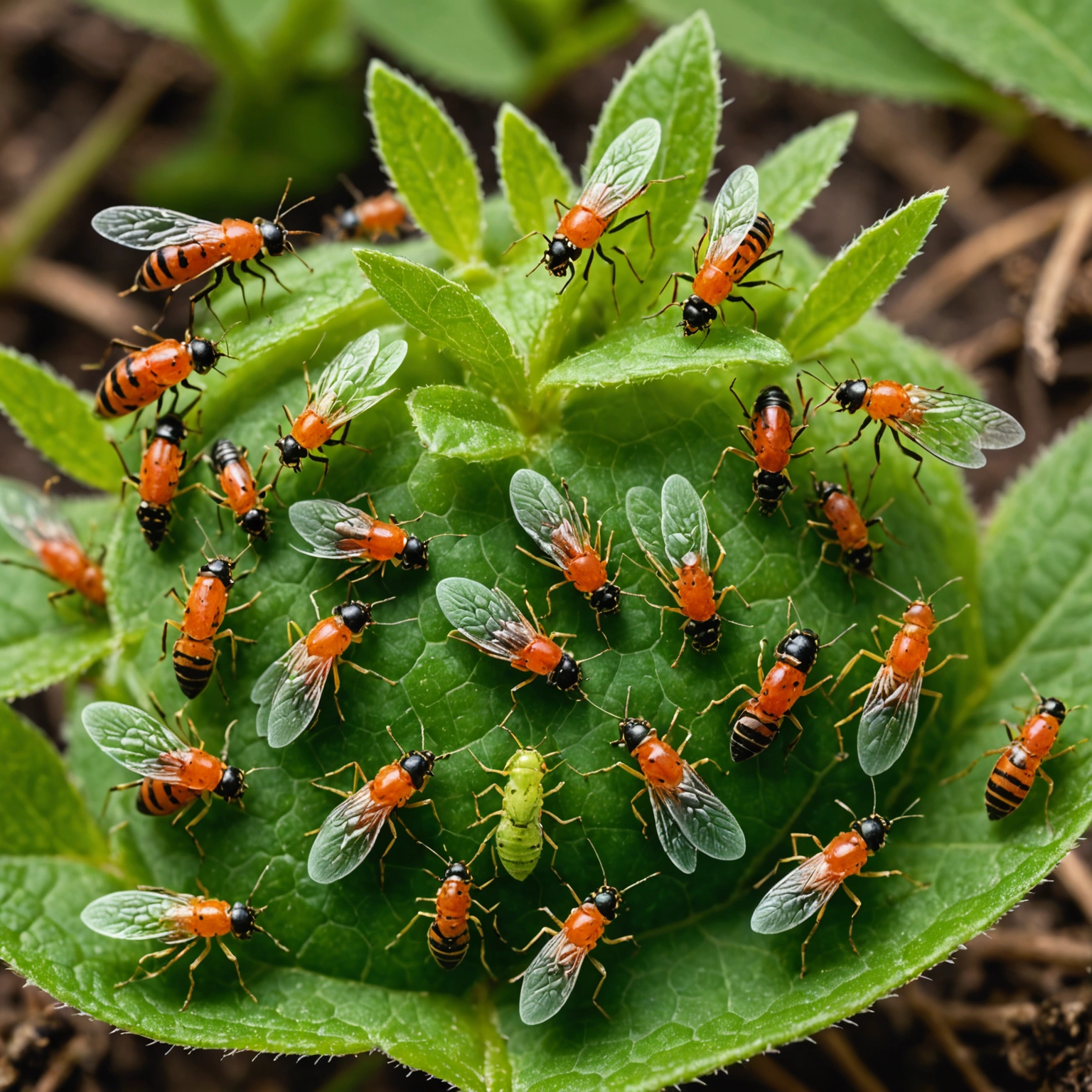 Тли: Самки без границ и их влияние на экосистемы и сельское хозяйство