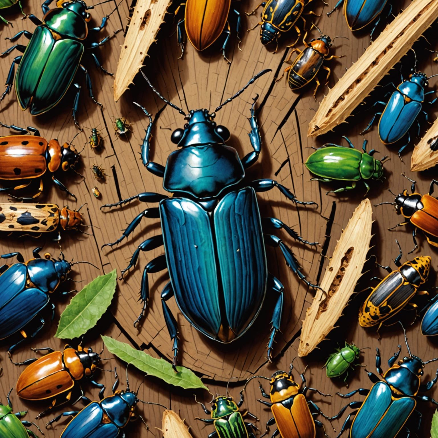 Жуки и их Личинки в древесине: что нужно знать каждому домовладельцу и любителю природы