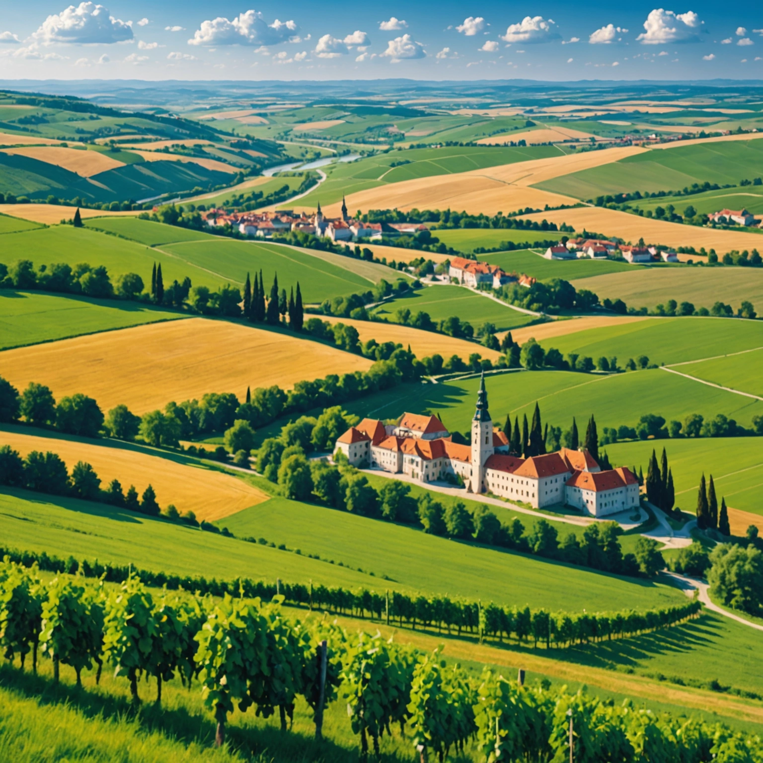 Венгрия на карте Европы: Где находится Венгрия и её соседи