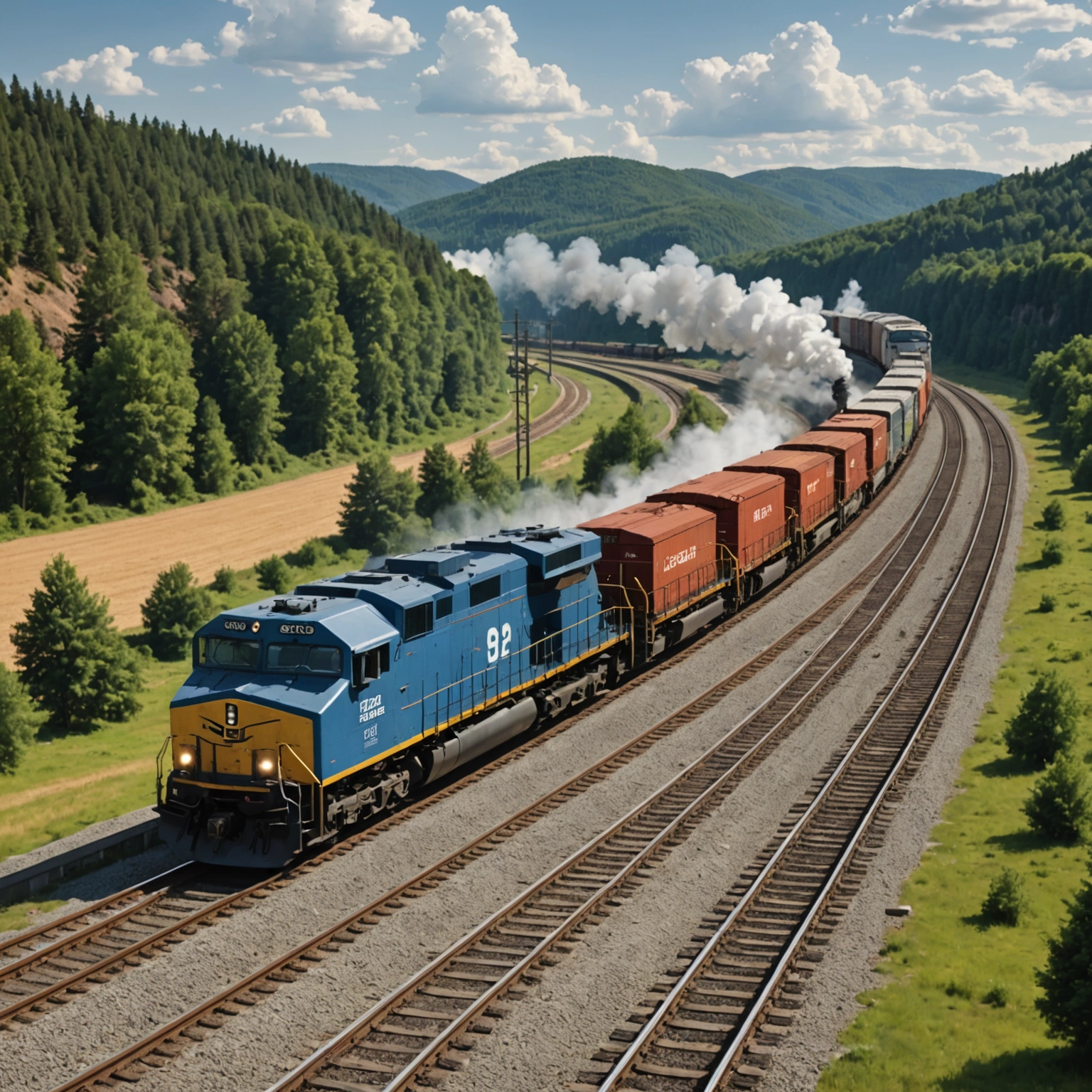 Всё о товарный поезд: история, факты и современные тренды