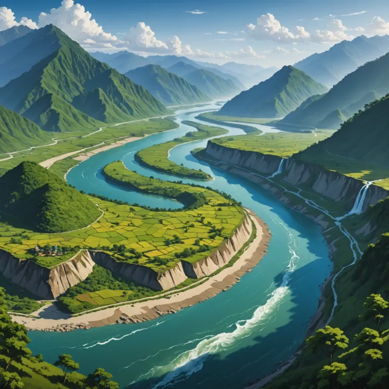 Брахмапутра: Великая река Азии с уникальной экологией и масштабом