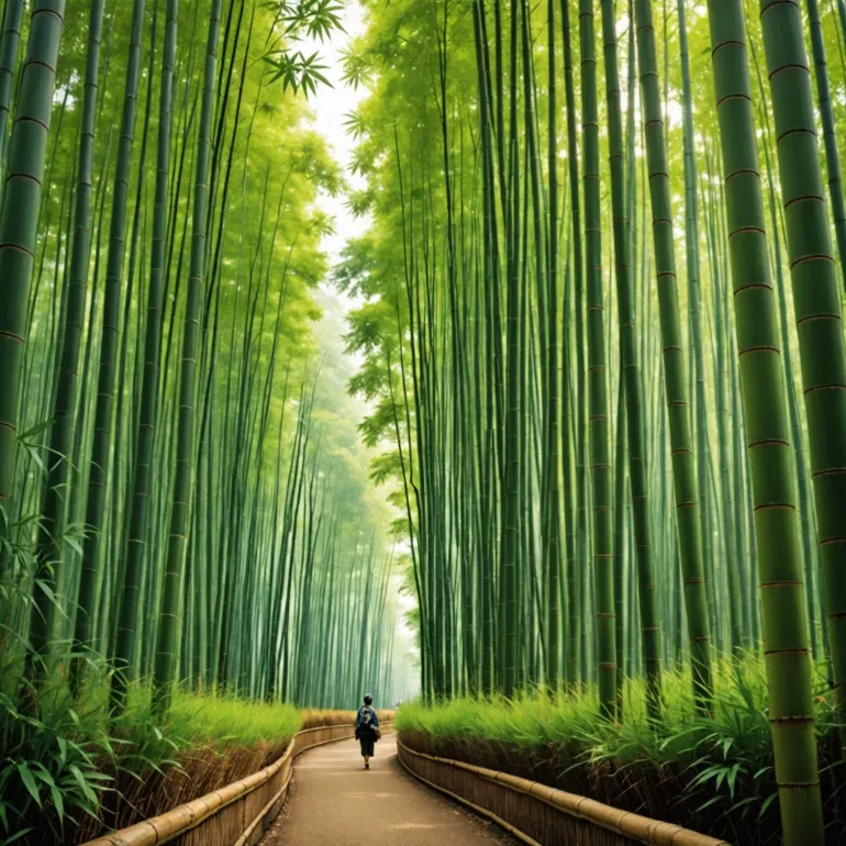 Самые красивые бамбуковые леса: Арасияма и Китай – уникальные уголки природы