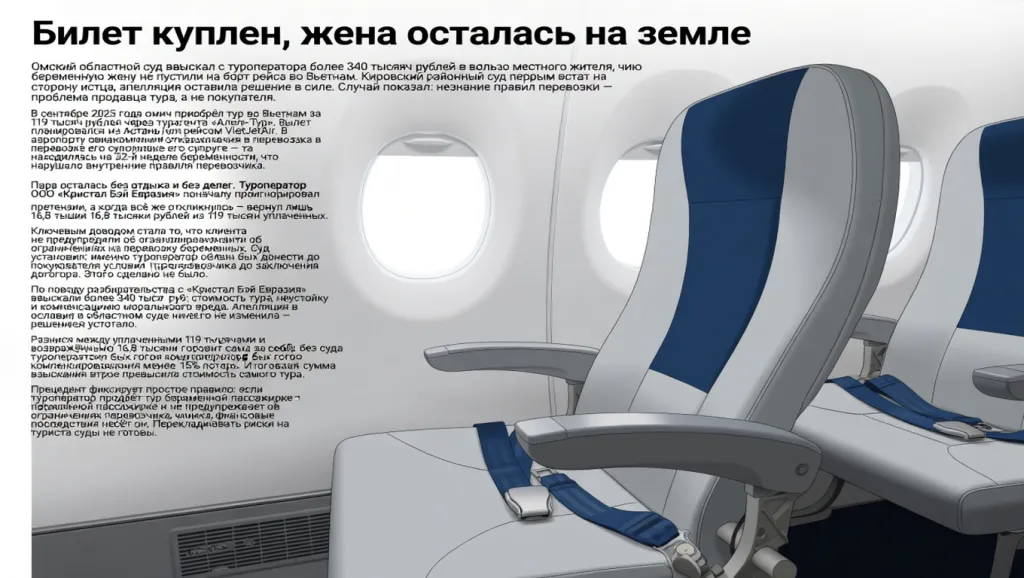 Билет куплен, жена осталась на земле