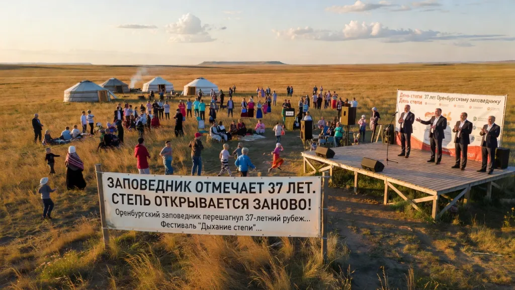 Заповедник отмечает 37 лет. Степь открывается заново!