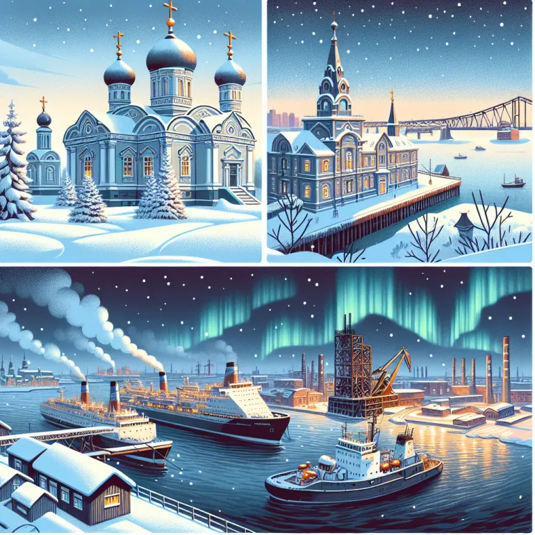 Города Севера России: Исследование и Анализ