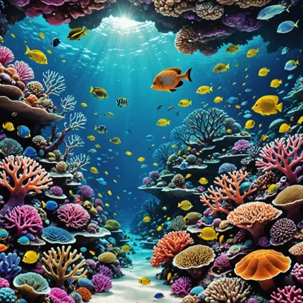 Риф: Погружение в Завораживающий Подводный Мир
