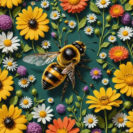 Насекомое: удивительный полет опылителя и его значение для экосистемы