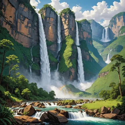 Откройте для себя самые красивые водопады: незабываемые впечатления от Анхеля и Виктория