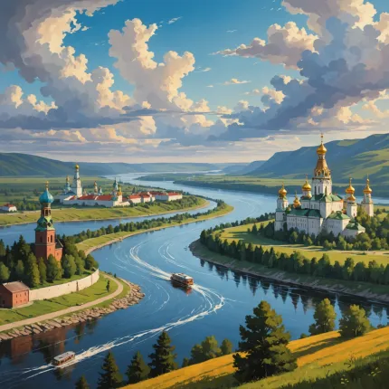 Погружение в красоту водных артерий: самые красивые реки России