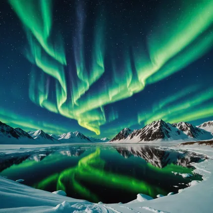 Самые красивые полярные ночи России: Ямал и Таймыр в сиянии северного неба