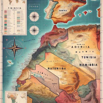 Туризм в Тунисе и Намибии: Сравнительный анализ